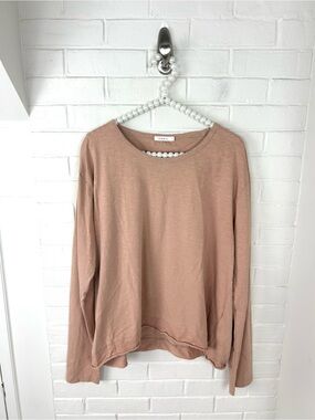 Cloth & Co. Neutral Organic Cotton Long Sleeve Shirt Size L